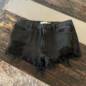 Abercrombie and Fitch High Rise Shorts